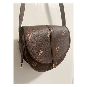 SANDRO Monogram Crossbody Bag